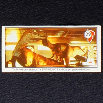 Jurassic Park No. 29 Topps Sticker