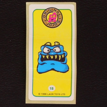 Jojo's No. 15 Gogos - Crazy Bones Bubble Gum Sticker