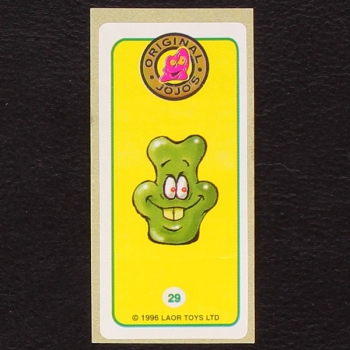 Jojo's No. 29 Gogos - Crazy Bones Bubble Gum Sticker