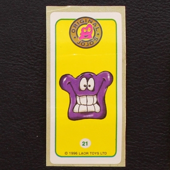 Jojo's No. 21 Gogos - Crazy Bones Bubble Gum Sticker