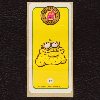 Jojo's No. 17 Gogos - Crazy Bones Bubble Gum Sticker