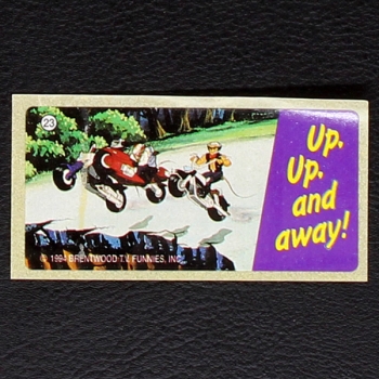 Biker Mice No. 23 dunkin Bubble Gum Sticker