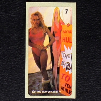 Baywatch 2 No. 7 dunkin Bubble Gum Sticker