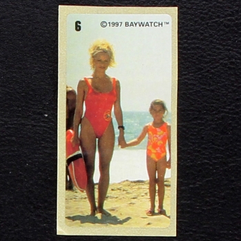 Baywatch 2 No. 6 dunkin Bubble Gum Sticker