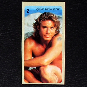 Baywatch 2 No. 2 dunkin Bubble Gum Sticker