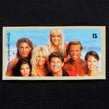 Baywatch 2 No. 15 dunkin Bubble Gum Sticker