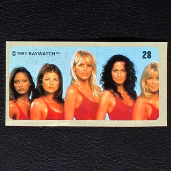 Baywatch 2 No. 28 dunkin Bubble Gum Sticker