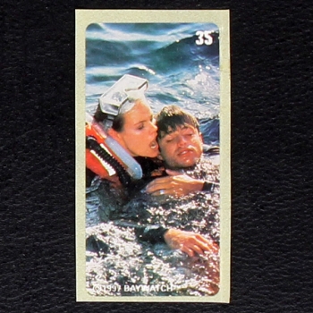Baywatch 2 No. 35 dunkin Bubble Gum Sticker