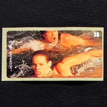 Baywatch 2 No. 38 dunkin Bubble Gum Sticker