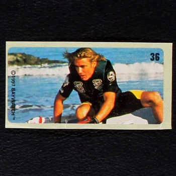 Baywatch 2 No. 36 dunkin Bubble Gum Sticker
