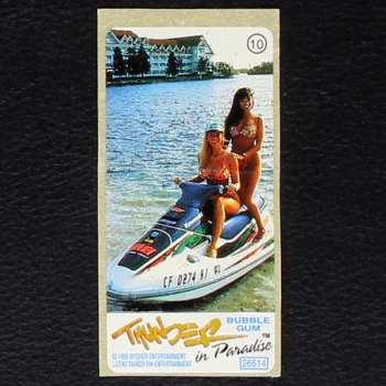 Thunder in Paradise No. 10 Vidal Bubble Gum Sticker