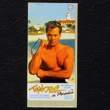 Thunder in Paradise No. 22 Vidal Bubble Gum Sticker