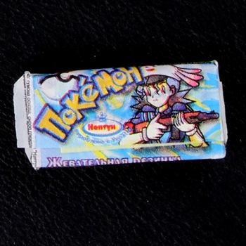 Pokemom Henthy Kaugummi mit Bild - Bubble Gum