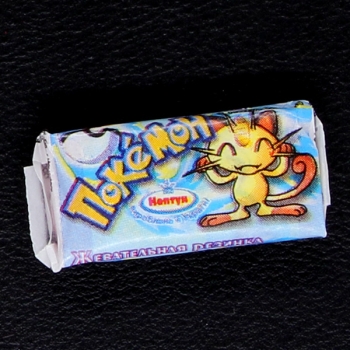 Pokemom Henthy chewing gum with picture - Bubble Gum