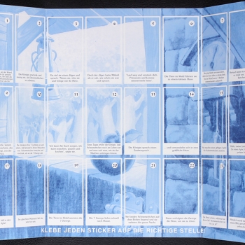 Preview: Schneewittchen Vidal Sticker Folder leer - Kaugummi Bilder