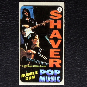Shaver Pop Music Kuroczik Vidal Bubble Gum Sticker