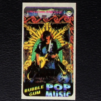 Santana Pop Music Kuroczik Vidal Bubble Gum Sticker