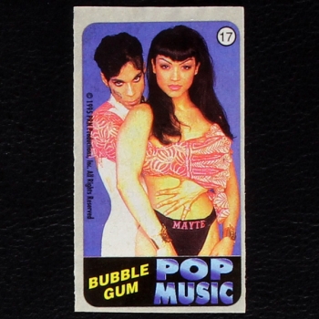 Prince Pop Music Kuroczik Vidal Bubble Gum Sticker