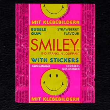 Smiley Vidal Bubble Gum - Wrapper