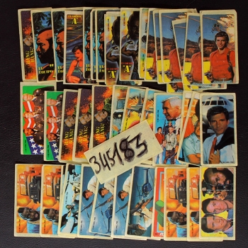 A-Team dunkin Sticker - 48 Kaugummi Bilder