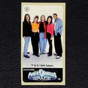 Power Ranger Space No. 8 Kuroczik Vidal Bubble Gum Sticker