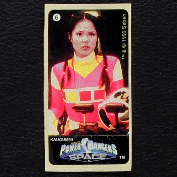 Power Ranger Space No. 6 Kuroczik Vidal Bubble Gum Sticker