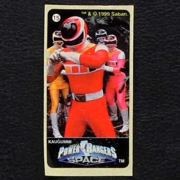 Power Ranger Space No. 15 Kuroczik Vidal Bubble Gum Sticker