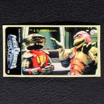 Power Ranger Space No. 22 Kuroczik Vidal Bubble Gum Sticker