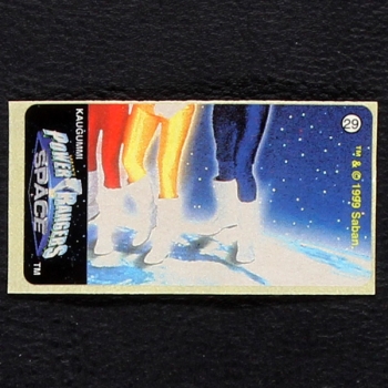 Power Ranger Space No. 29 Kuroczik Vidal Bubble Gum Sticker