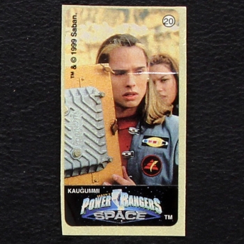 Power Ranger Space No. 20 Kuroczik Vidal Bubble Gum Sticker