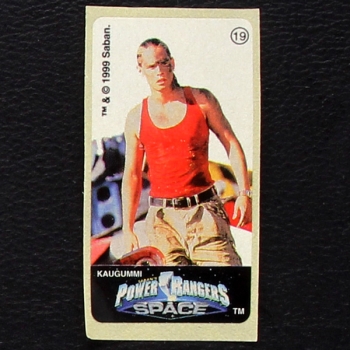 Power Ranger Space No. 19 Kuroczik Vidal Bubble Gum Sticker