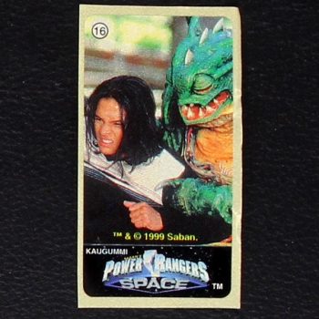 Power Ranger Space No. 16 Kuroczik Vidal Bubble Gum Sticker