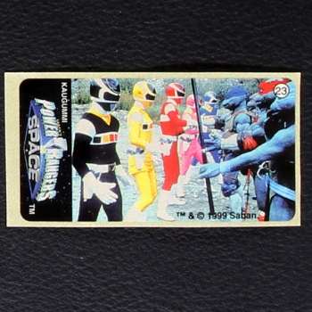 Power Ranger Space No. 23 Kuroczik Vidal Bubble Gum Sticker