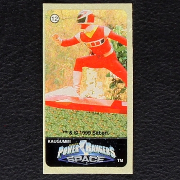 Power Ranger Space No. 12 Kuroczik Vidal Bubble Gum Sticker