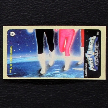 Power Ranger Space No. 28 Kuroczik Vidal Bubble Gum Sticker