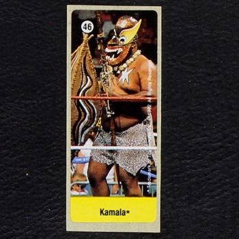 WWF Wrestling 1992 No. 46 dunkin Bubble Gum Sticker