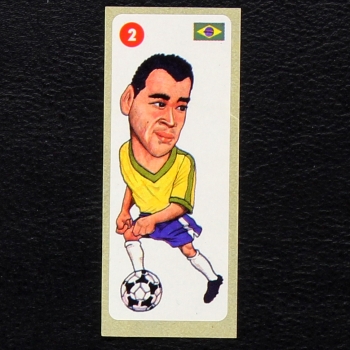 Crazy Football No. 2 dunkin Bubble Gum Sticker