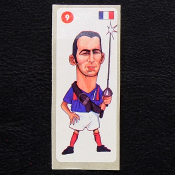 Crazy Football No. 9 dunkin Bubble Gum Sticker