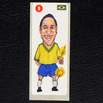 Crazy Football No. 5 dunkin Bubble Gum Sticker