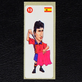 Crazy Football No. 13 dunkin Bubble Gum Sticker