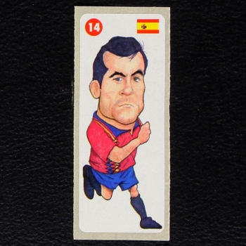 Crazy Football No. 14 dunkin Bubble Gum Sticker
