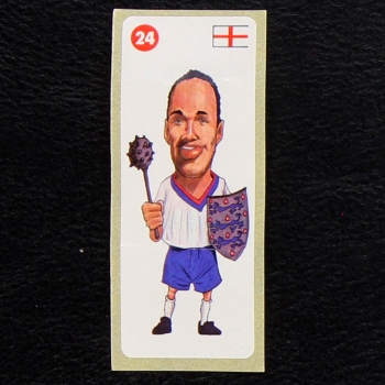 Crazy Football No. 24 dunkin Bubble Gum Sticker