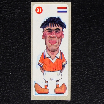 Crazy Football No. 31 dunkin Bubble Gum Sticker