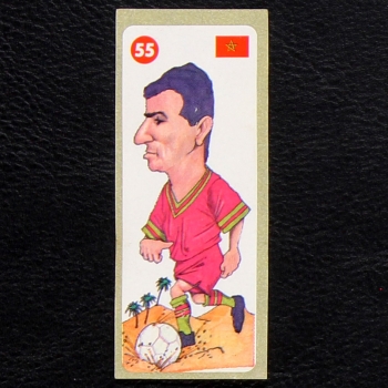 Crazy Football No. 55 dunkin Bubble Gum Sticker