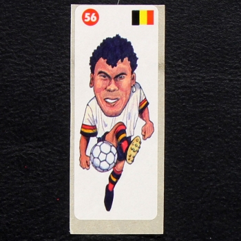 Crazy Football No. 56 dunkin Bubble Gum Sticker