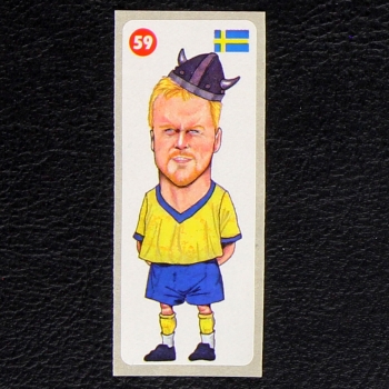 Crazy Football No. 59 dunkin Bubble Gum Sticker