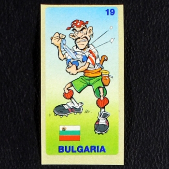 World Football 1994 No. 19 dunkin Bubble Gum Sticker