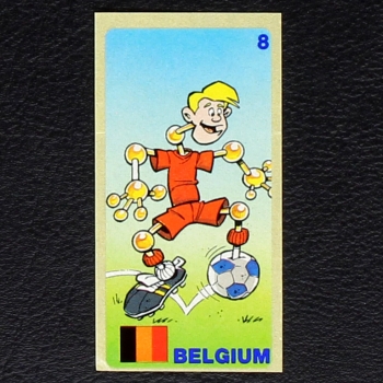 World Football 1994 No. 8 dunkin Bubble Gum Sticker