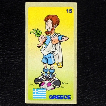 World Football 1994 No. 15 dunkin Bubble Gum Sticker