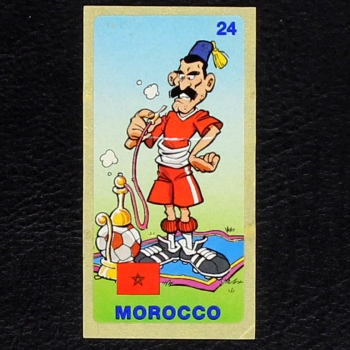 World Football 1994 No. 24 dunkin Bubble Gum Sticker